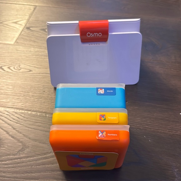 osmos Other - Osmo Genius Kit Fire Tablet Base & 3 Hands-on Games learning computer game